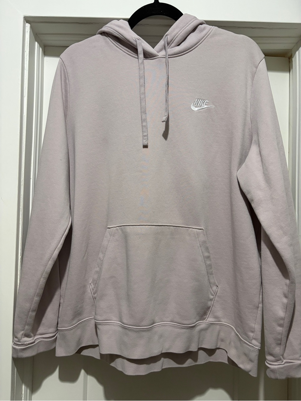 Nike Pale Mauve Hooded Pullover Sweatshirt